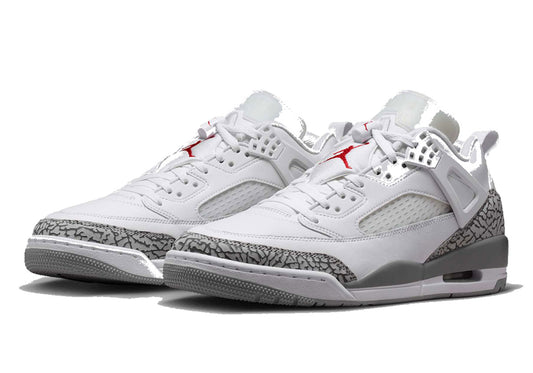 Jordan Spizike Low White Cement