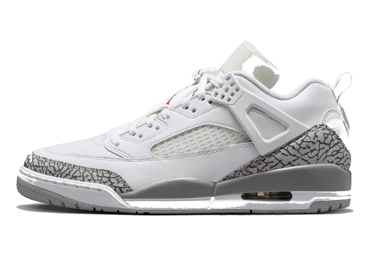 Jordan Spizike Low White Cement