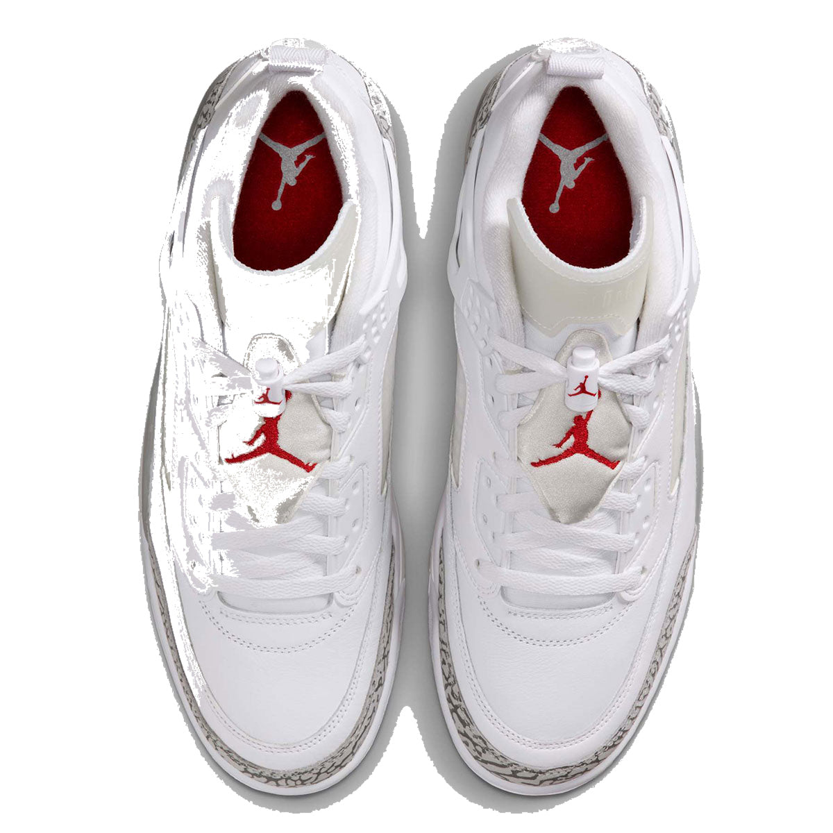Jordan Spizike Low White Cement