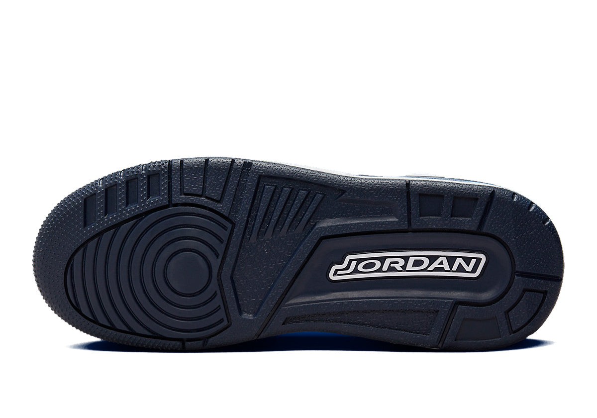 Jordan Spizike Low White Obsidian Navy