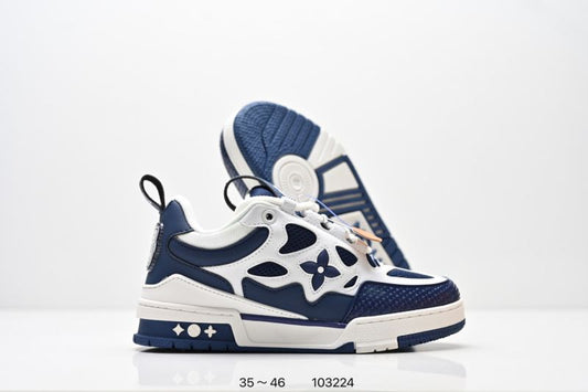 Louis Vuitton Skate Blanco Azul Marino