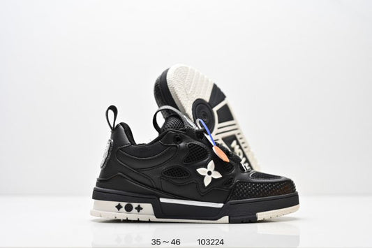 Louis Vuitton Skate Negro Blanco