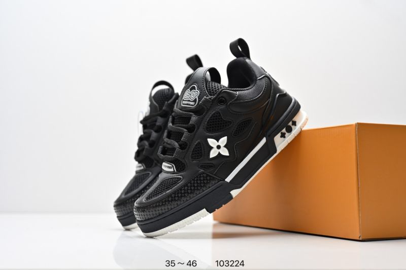 Louis Vuitton Skate Negro Blanco
