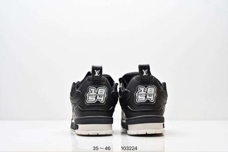 Louis Vuitton Skate Negro Blanco