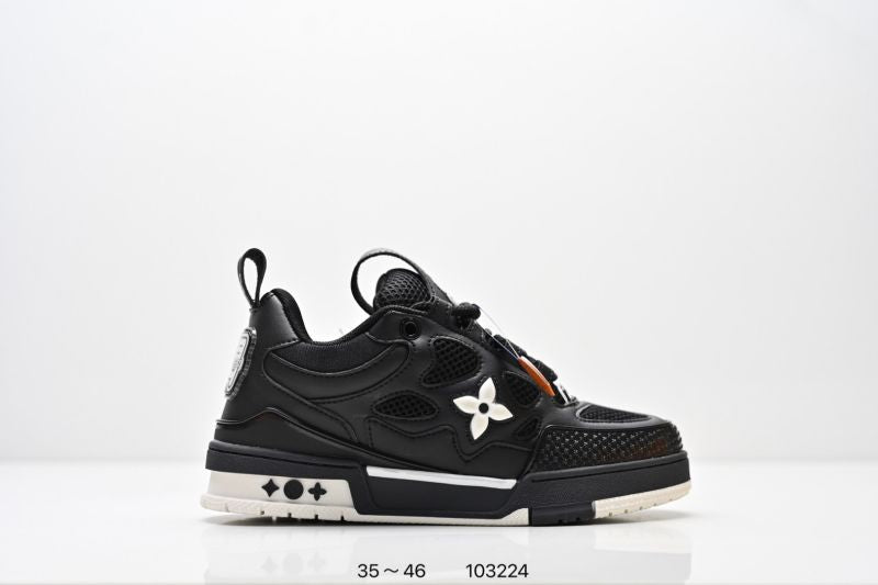 Louis Vuitton Skate Negro Blanco