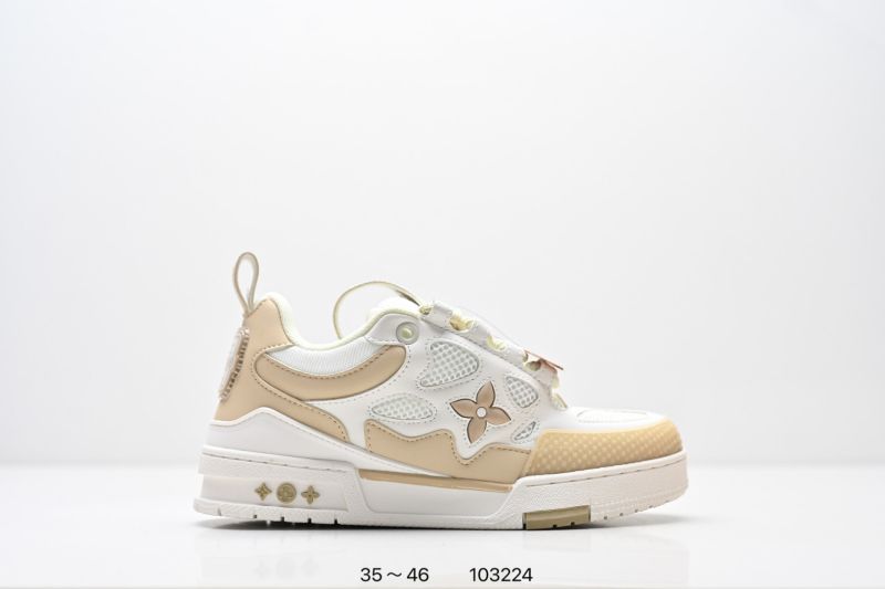 Louis Vuitton Skate Blanco Beige