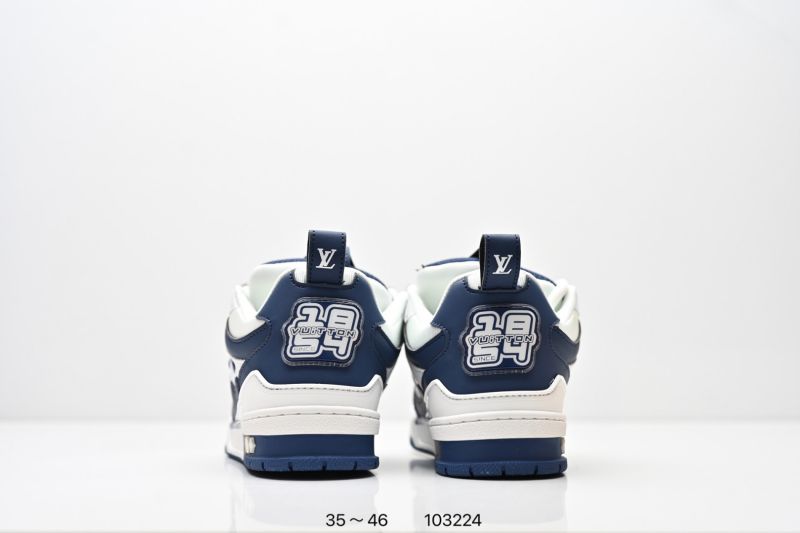Louis Vuitton Skate Blanco Azul Marino