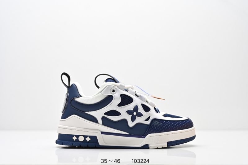 Louis Vuitton Skate Blanco Azul Marino