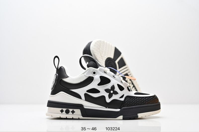 Louis Vuitton Skate Blanco Negro