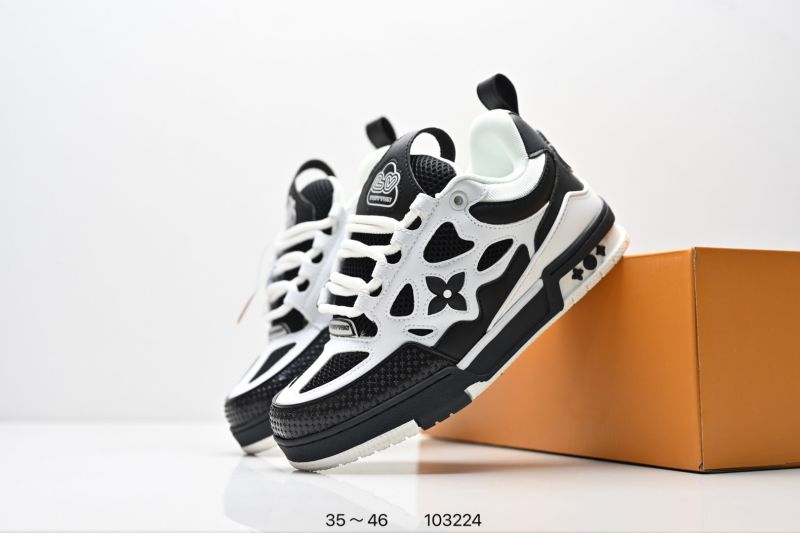 Louis Vuitton Skate Blanco Negro