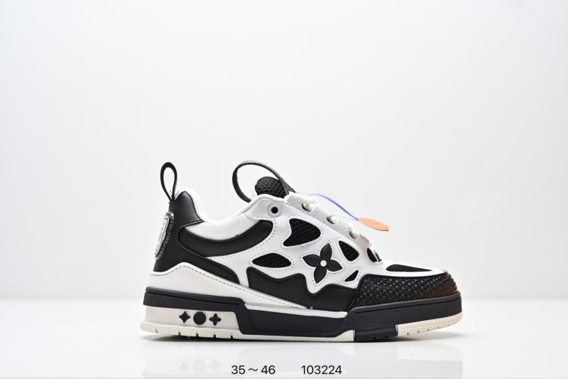 Louis Vuitton Skate Blanco Negro