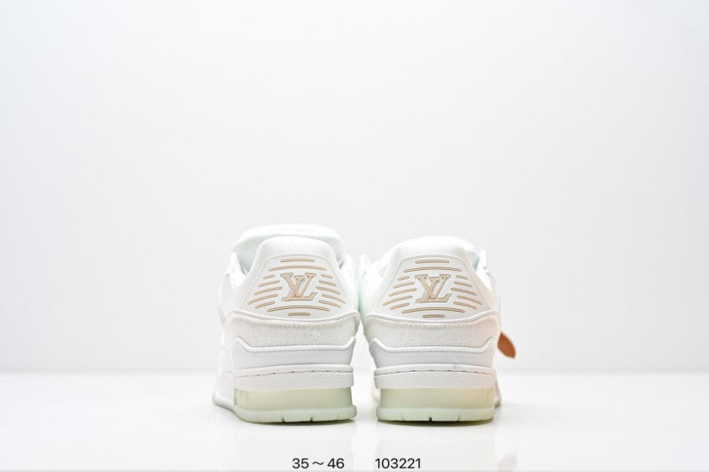 Louis Vuitton Trainer Blanco Marfil