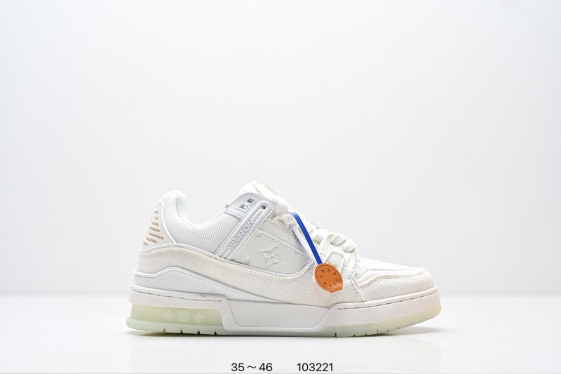 Louis Vuitton Trainer Blanco Marfil