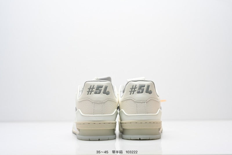 Louis Vuitton Trainer Beige Crema Monogram
