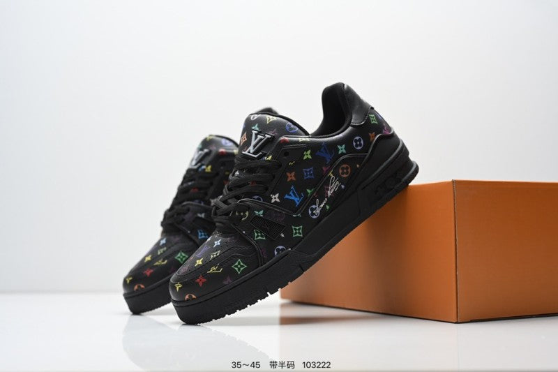 Louis Vuitton Trainer Negro Multicolor Monogram
