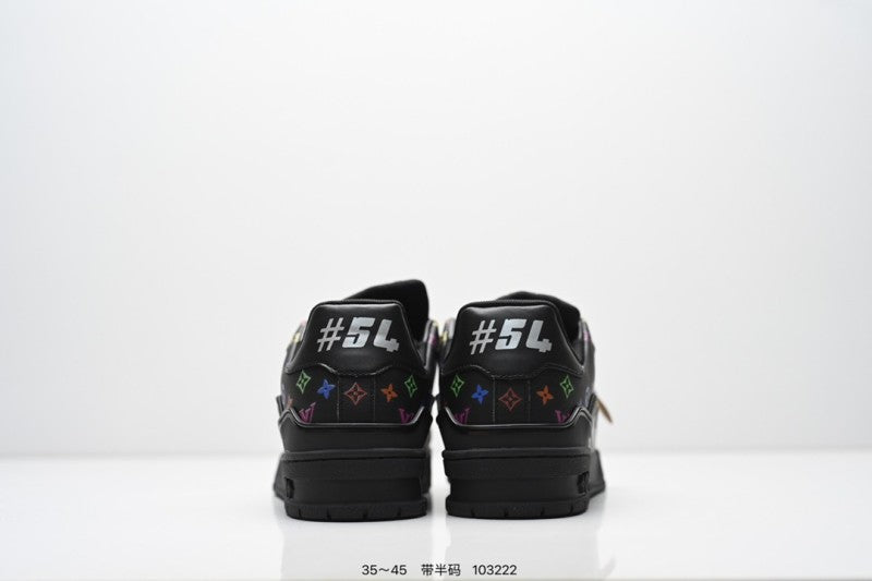Louis Vuitton Trainer Negro Multicolor Monogram
