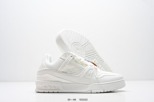 Louis Vuitton Trainer Triple White Blanco